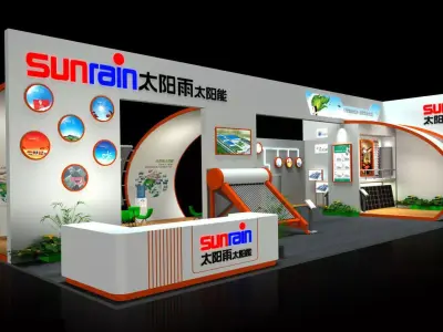 Exhibition - Area - 15X8-3DMAX2009-01 3D model