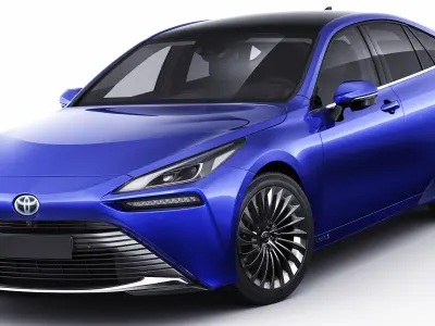 Toyota Mirai 2022 3D model