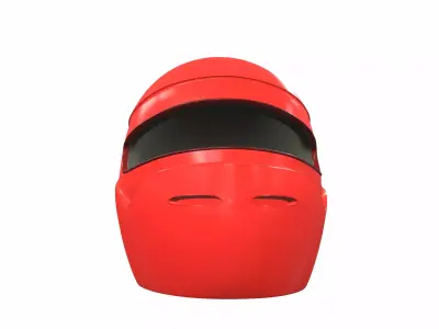 Motorcycle helmet f2 Free 3D model