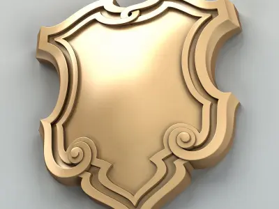 Cartouche 005 3D model