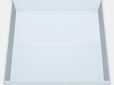 SMYGA Bed storage box Low-poly 3D model