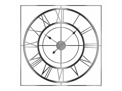 Balliol Wall Clock GZ-C1003 Low-poly 3D model