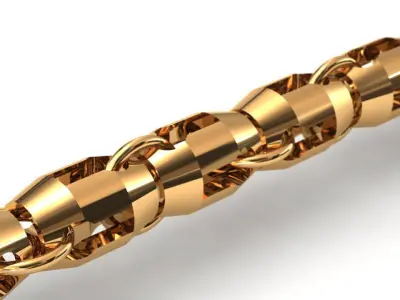 Eslabon para cadenas chain link E2016-42 3D print model