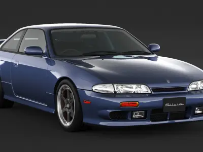 Nissan Silvia S14 3D model