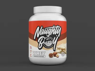 Protein Powder 3D model 128