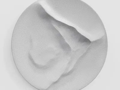 Simonallen sculptor FROM A MOUNTAIN STREAM Metal  3D model