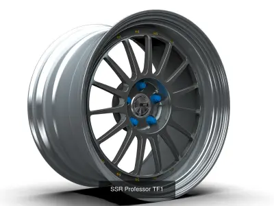 Japan Car Rims Collection 3D Model Pack