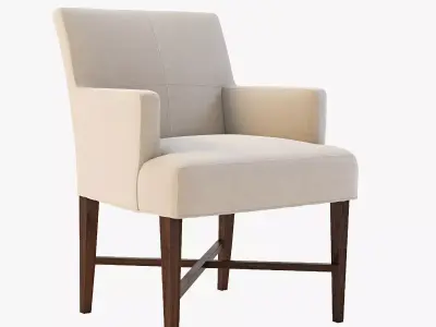 Bolier Rosenau Armchair 50015 3D model