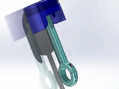 connecting rod 3D print model