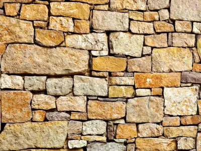 Stone Wall 3D model