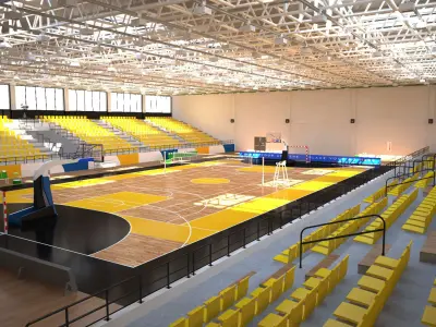 Multipurpose Stadium 3D model