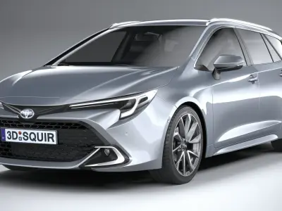 Toyota Corolla Touring 2023 3D model