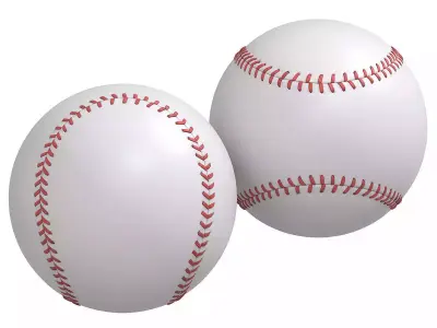 Baseball Rawlings 3D Model Pack