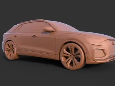 Audi RS Q8 3D print model