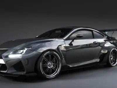 LEXUS RCF  3D model