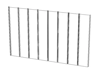 Aluminium Spandrel Panels 3D model