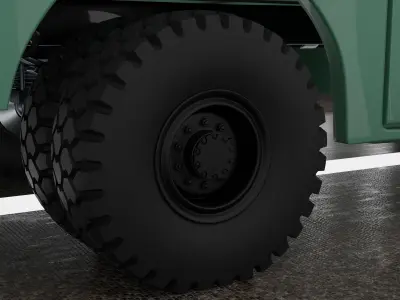 CHEVROLET COE GAS TRUCK 1946 V1 3D print model