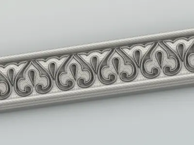Decorative Moldings collection 02 3D model