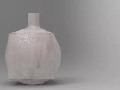 Nua Vase Low-poly 3D model