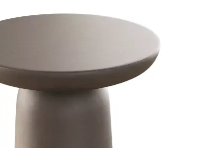 Round coffee table 3D model