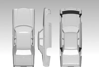 Dodge Monaco HighDetailed 3D print model