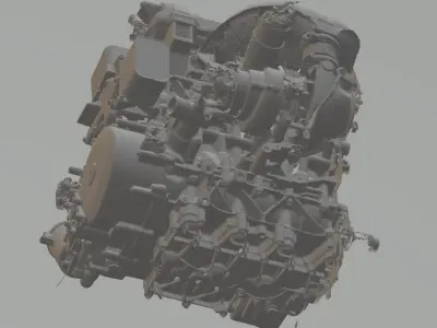 ROTAX 999T DCT 3D model