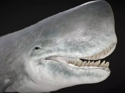 Livyatan Low-poly 3D model