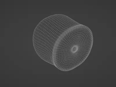 Antique Wooden Hat Form Free 3D model