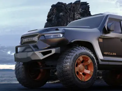 Rezvani Hercules 6x6 3D model