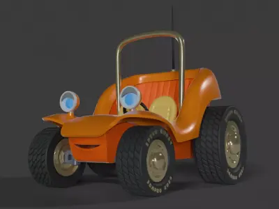 Speed Buggy 3D print model