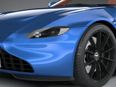 Aston Martin Vantage Roadster 2021 3D model