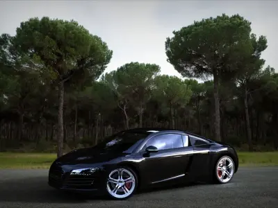 Audi R8 3D model