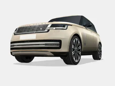 Land Rover Range Rover 2022 Low-poly 3D model