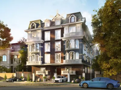 Europe Residential 3D model