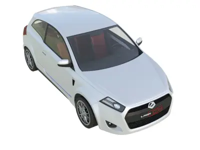 Lada  C Concept 3D model