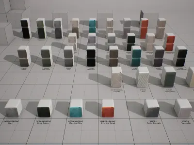 SAMSUNG Air purifier - BESPOKE CUBE Air Low-poly 3D model