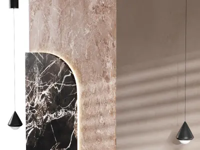 Decorative Wall panel  06 3D model