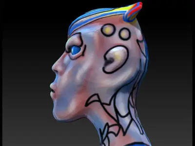 core 1 human figure Free low-poly 3D model