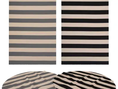 Rugs No 702 Low-poly 3D model