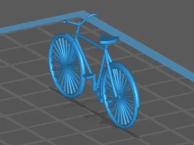 Bicycle Scale Model 1 43 3D print model