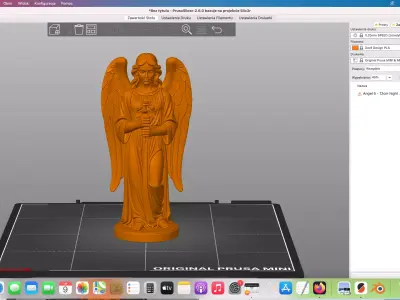 Angel 5 3D print model
