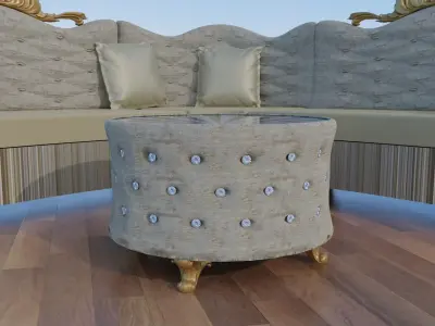 Sofa Super Classic 3d Model 3D model