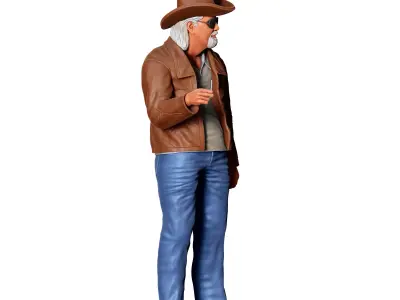 N1 Car show spectators  3D print model