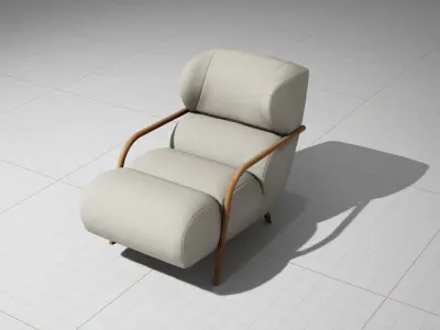 Mama with Bent Wood Arms UE4 3D model