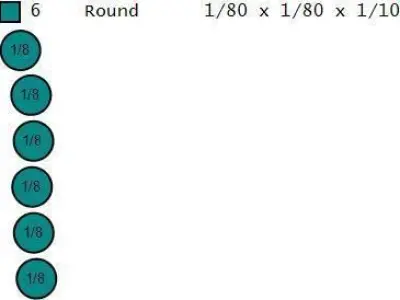 number pendant necklace 3D print model