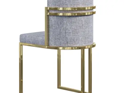 Loren chair by Elven Luxury 3D model