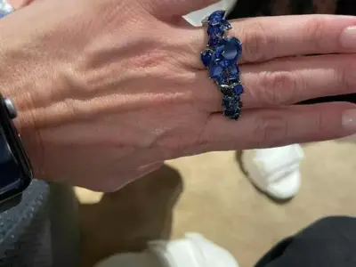 two finger Ring 3D print model