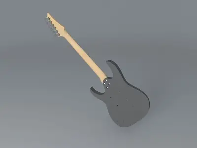 Ibanez RG1421F guitar Free 3D model