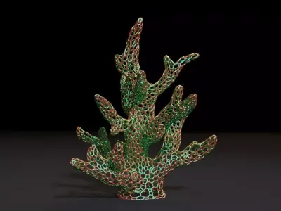 Coral decor 3D print model