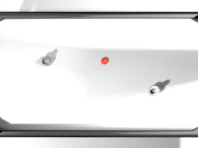 Arcade Game - Ice Hockey Table 3D model